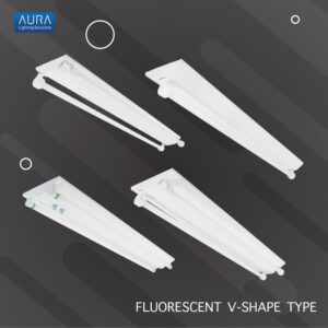 FLUORESCENT V-SHAPE TYPE